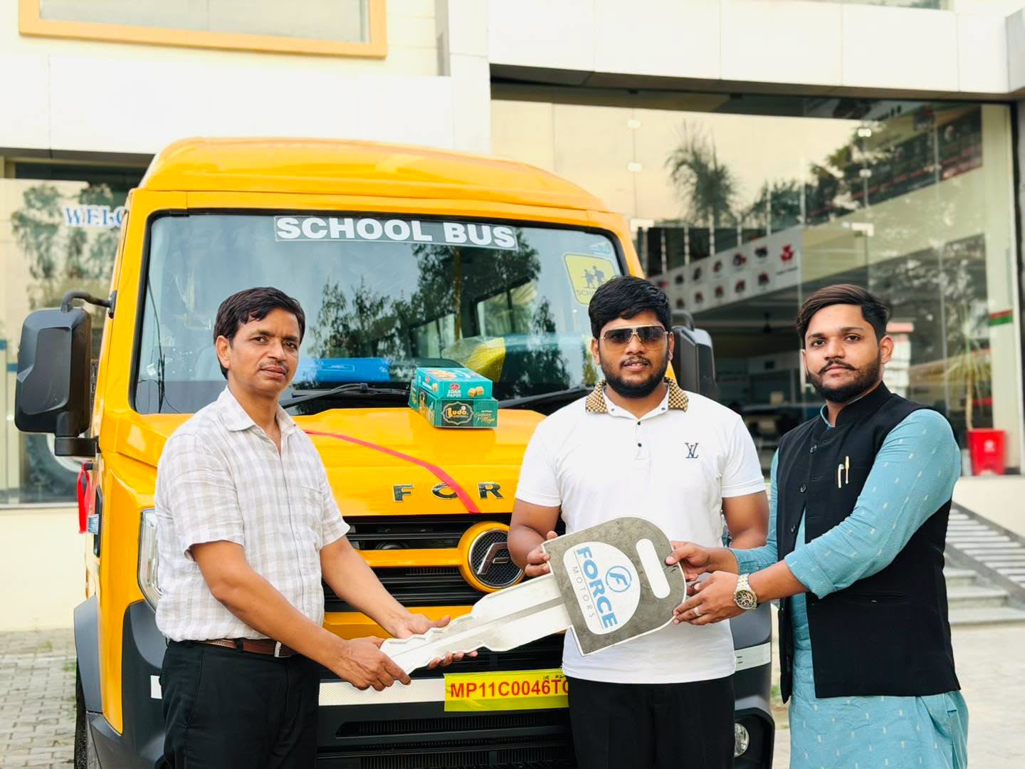Arrival of New Vehicle at PKS Public School